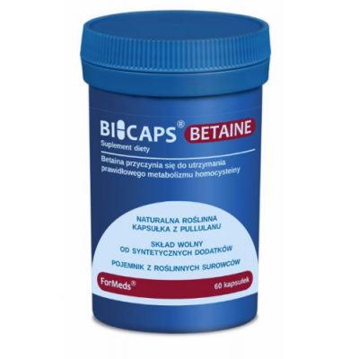 Miniaturka artykułu - FORMEDS BICAPS BETAINE - 60 kaps.