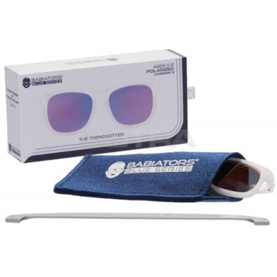 Miniaturka artykułu - Babiators Okulary Blue series - The Trendsetter Transp.navigator AGE 0-2 BLU-012