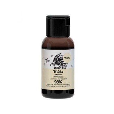 Miniaturka artykułu - YOPE Mini Mleko owsiane Odżywka do włos&oacute;w, 40 ml