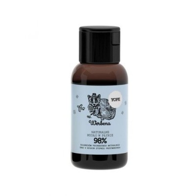 Miniaturka artykułu - YOPE Mini Werbena Mydło do rąk, 40 ml
