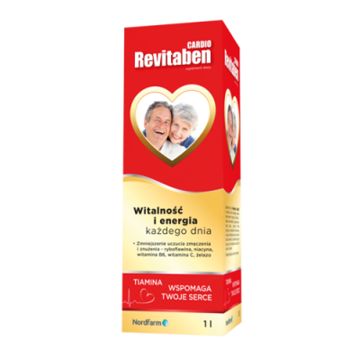 Miniaturka artykułu - Revitaben CARDIO płyn doustny - 1 l