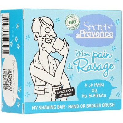 Miniaturka artykułu - Secrets de Provence mydło do golenia dla mężczyzn - 90 g