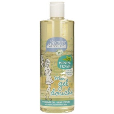 Miniaturka artykułu - Secrets de Provence żel pod prysznic MIĘTA - 500 ml