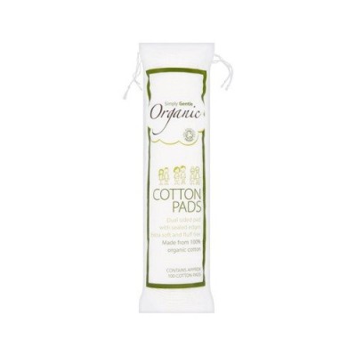 Miniaturka artykułu - Simply Gentle Organiczne płatki kosmetyczne - 100 szt.