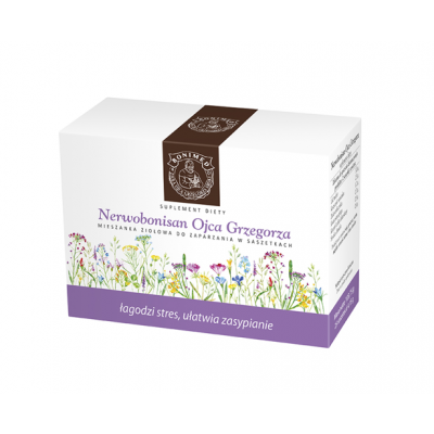 Miniaturka artykułu - Nerwobonisan Ojca Grzegorza - 25 saszetek