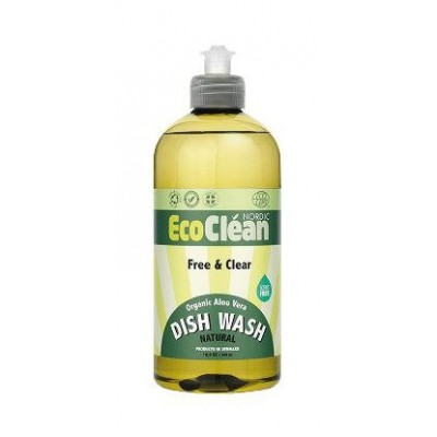 Miniaturka artykułu - ECO CLEAN bezzapachowy płyn do naczyń - 500ml