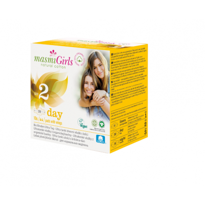Miniaturka artykułu - MASMI GIRLS podpaski na dzień - 10szt