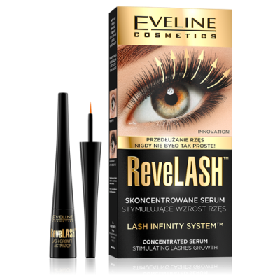 Miniaturka artykułu - Eveline Revelash serum stymulujące wzrost rzęs - 3ml