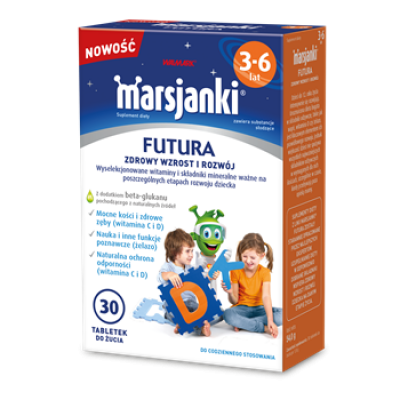 Miniaturka artykułu - MARSJANKI FUTURA dla dzieci w wieku 3-6 lat, 54 g