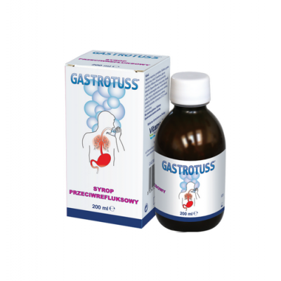 Miniaturka artykułu - Gastrotuss Syrop przeciwrefluksowy, 200ml