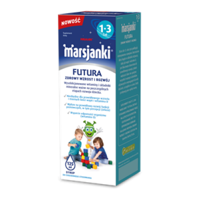 Miniaturka artykułu - MARSJANKI FUTURA dla dzieci w wieku 1-3 lat - 125 ml