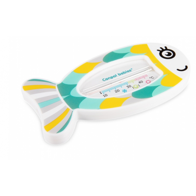 Miniaturka artykułu - CANPOL BABIES Termometr do kąpieli zielony 56/151