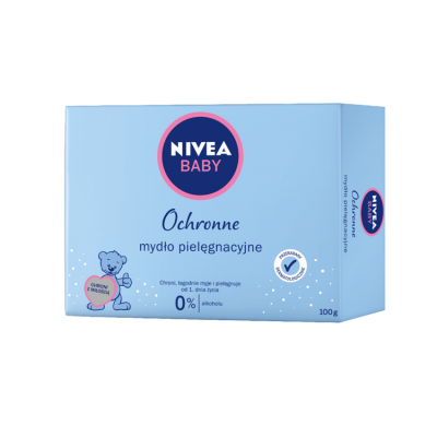 Miniaturka artykułu - NIVEA Baby Ochronne mydło pielęgnacyjne 100g