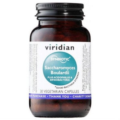 Miniaturka artykułu - VIRIDIAN Saccharomyces Boulardii 30kaps