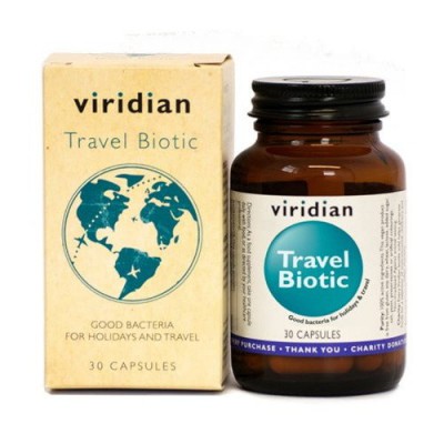 Miniaturka artykułu - VIRIDIAN Travel Biotic - 30 kapsułek