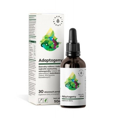 Miniaturka artykułu - AURA HERBALS Adaptogeny - 50ml