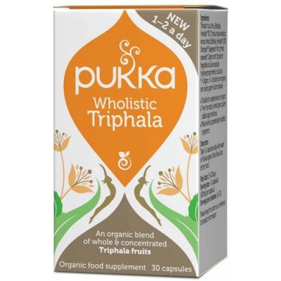 Miniaturka artykułu - PUKKA Wholistic triphala, 30kaps