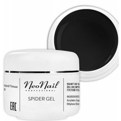 Miniaturka artykułu - NeoNail Spider Gel, Black, 5ml