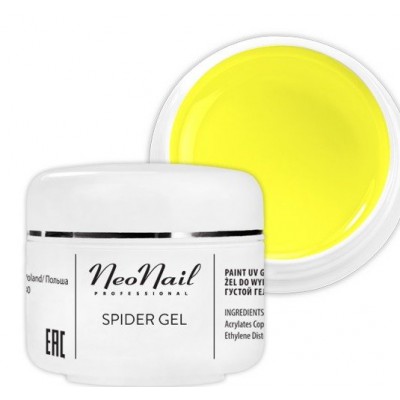 Miniaturka artykułu - NeoNail Spider Gel, Neon Yellow, 5ml