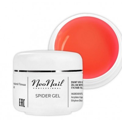 Miniaturka artykułu - NeoNail Spider Gel, Neon Orange, 5ml