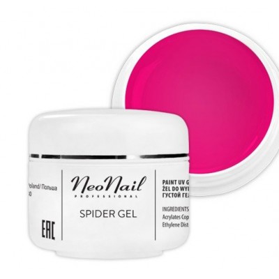 Miniaturka artykułu - NeoNail Spider Gel, Neon Pink, 5ml