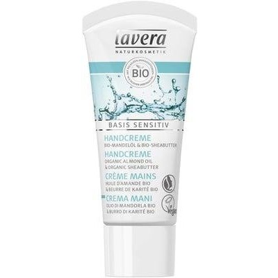 Miniaturka artykułu - Lavera MINI Krem do rąk z bio-migdałami i masłem shea, 20ml