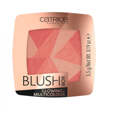 Miniaturka artykułu - Catrice Blush Box Glowing + Multicolour r&oacute;ż rozświetlający 010, 5 g