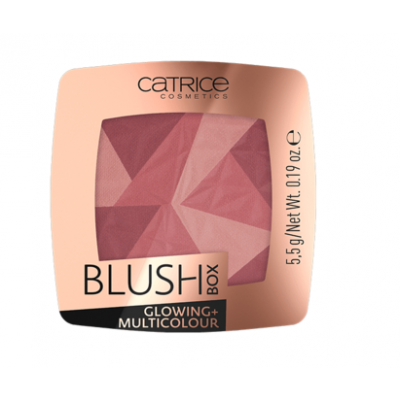 Miniaturka artykułu - Catrice Blush Box Glowing + Multicolour r&oacute;ż rozświetlający 020, 5 g