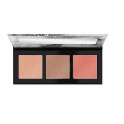 Miniaturka artykułu - CATRICE Luminice Highlight & Bronze Glow Paleta rozświetlaczy 010, 12 g