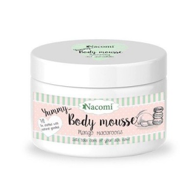 Miniaturka artykułu - NACOMI Mus do ciała Makaroniki Mango, 180ml