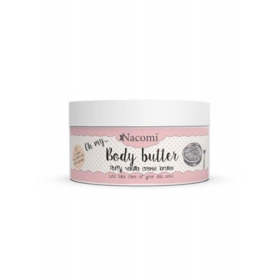Miniaturka artykułu - NACOMI Masło do ciała waniliowe Cr&egrave;me Brulee, 100ml