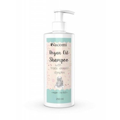 Miniaturka artykułu - NACOMI Szampon arganowy, 250ml