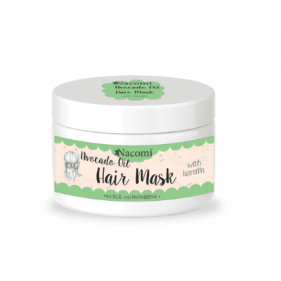 Miniaturka artykułu - NACOMI Maska na włosy Avocado, 200ml