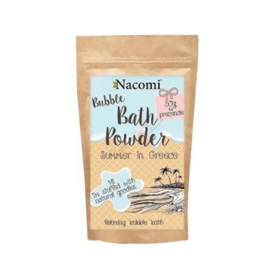 Miniaturka artykułu - NACOMI Puder do kąpieli greckie lato, 150g