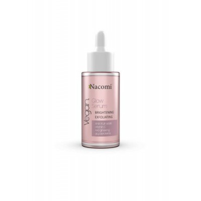 Miniaturka artykułu - NACOMI Glow Serum rozjaśniająco złuszczające, 40ml
