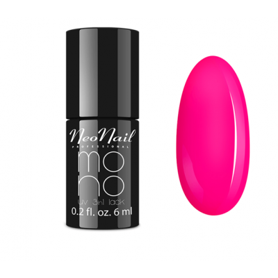 Miniaturka artykułu - NeoNail lakier hybrydowy 3in1 Neon Pink 4403, 6 ml