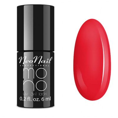 Miniaturka artykułu - NeoNail lakier hybrydowy 3in1 Coral Red 4519, 6 ml