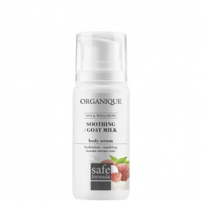Miniaturka artykułu - ORGANIQUE Kojące Serum do twarzy i ciała kozie mleko, 100ml 