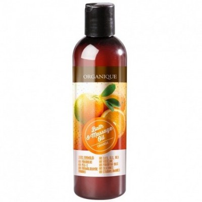 Miniaturka artykułu - Organique Odżywczy olej do kąpieli i masażu Pomarańcza, 250ml