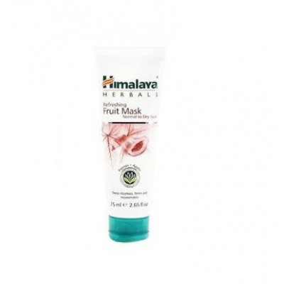 Miniaturka artykułu - HIMALAYA FRUIT MASK Odżywcza maseczka owocowa do cery normalnej i suchej, 75ml