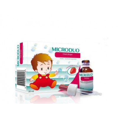 Miniaturka artykułu - MICRODUO krople doustne z zakraplaczem, 20 ml