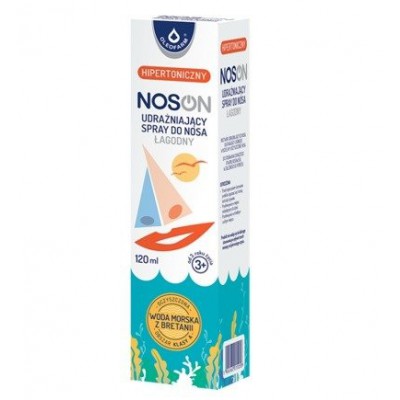 Miniaturka artykułu - NOSON spray do nosa, udrażniający i łagodny, 120 ml