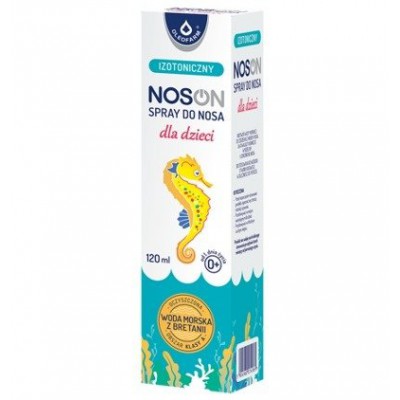 Miniaturka artykułu - NOSON Spray do nosa dla dzieci, izotoniczny, 120ml