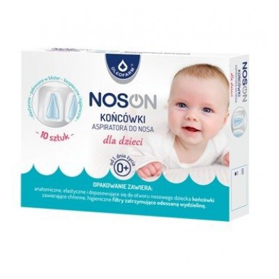 Miniaturka artykułu - NOSON Końc&oacute;wki do aspiratora do nosa dla dzieci, 10 sztuk