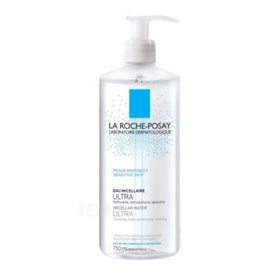 Miniaturka artykułu - LA ROCHE-POSAY ULTRA płyn micelarny do sk&oacute;ry wrażliwej, 750ml