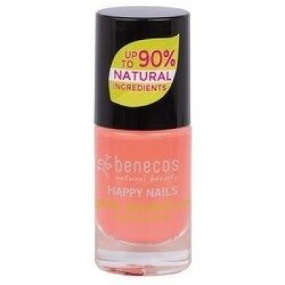 Miniaturka artykułu - Benecos Lakier do paznokci Peach Sorbet, 5 ml