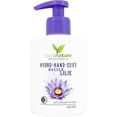Miniaturka artykułu - Cosnature Mydło do rąk lilia wodna, 300 ml