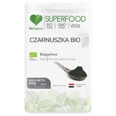 Miniaturka artykułu - BeOrganic Czarnuszka BIO, 200g