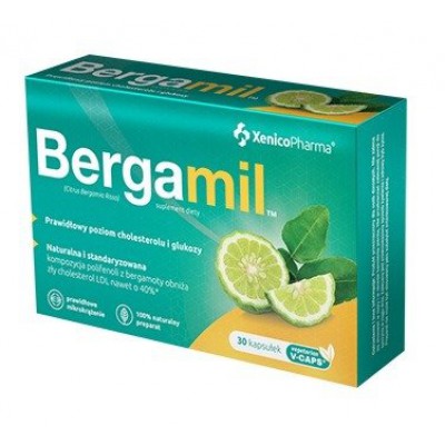 Bergamil, 30 kapsułek roślinnych Vcaps