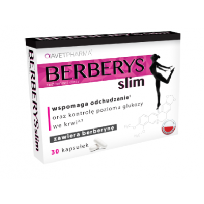 Miniaturka artykułu - Berberys Slim, 30 kapsułek